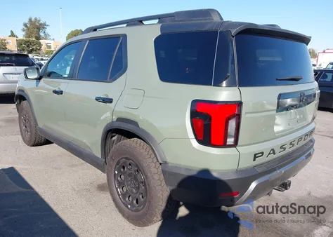 2026 Honda Passport Awd Trailsport/Awd Trailsport Blackout из США, поврежденный, VIN 5FNYF9H5XTB034930